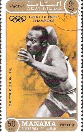 Jesse Owens Commemorative stamp