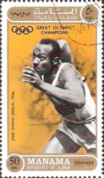 Jesse Owens Commemorative stamp